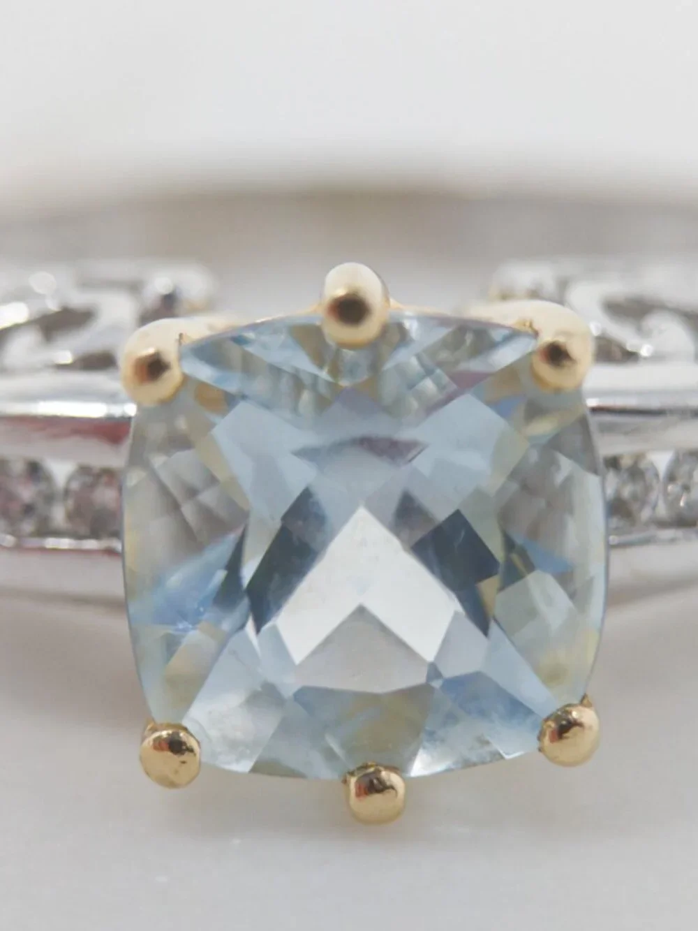 Vintage softly colored