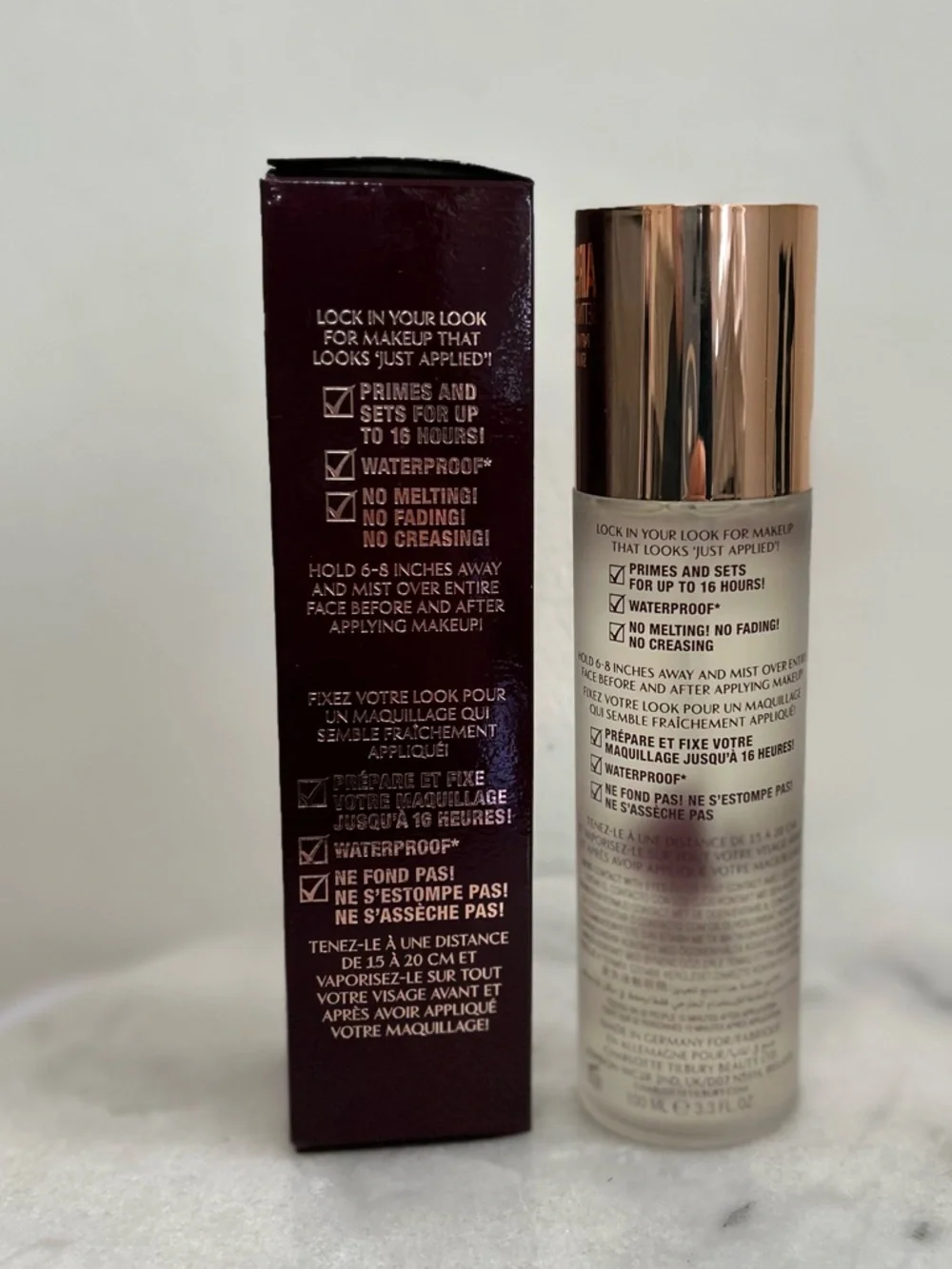 Charlotte Tilbury up fine