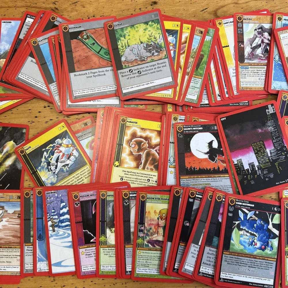 Bulk lot‎ MetaZoo Cryptid Nation 2nd Edition 143 cards straight from pack