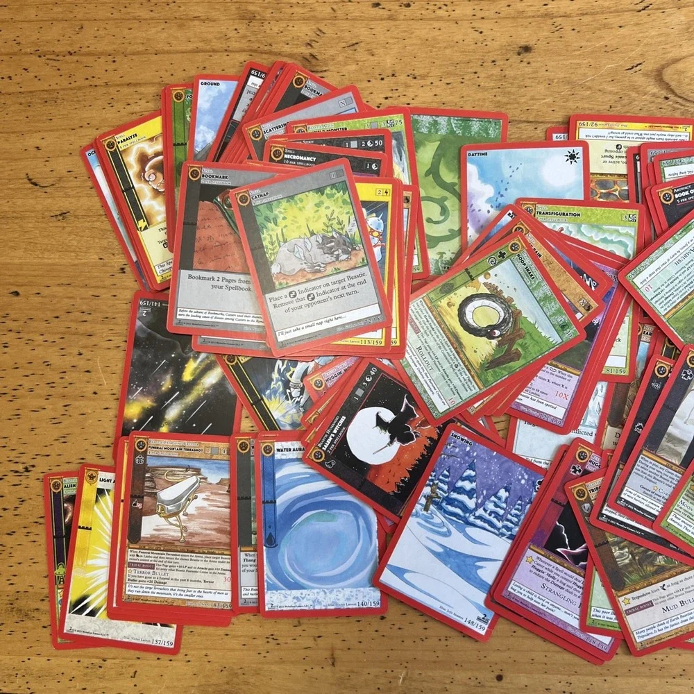 Bulk lot‎ MetaZoo Cryptid Nation 2nd Edition 143 cards straight from pack