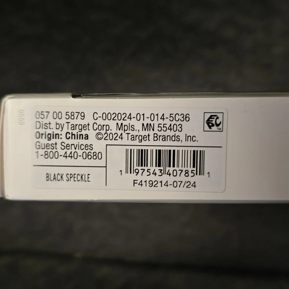 Target Black Speckle Watch Band
