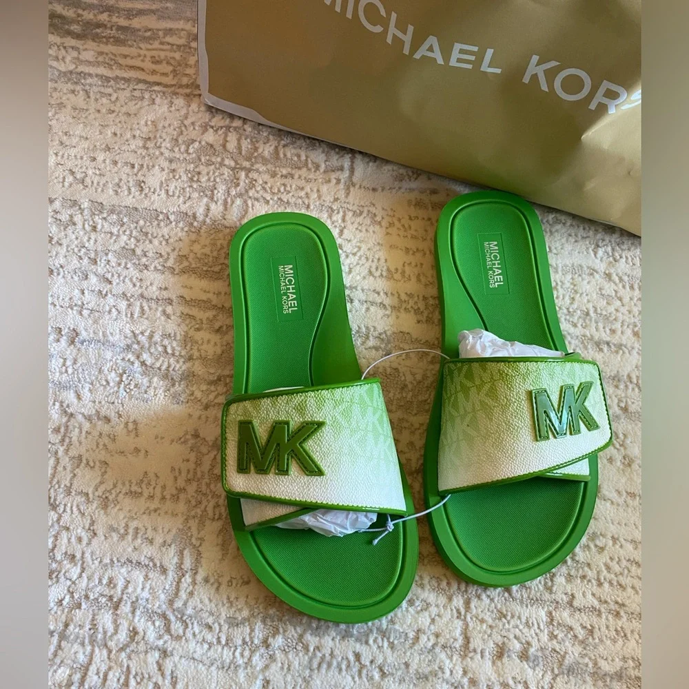 Michael Kors bold green