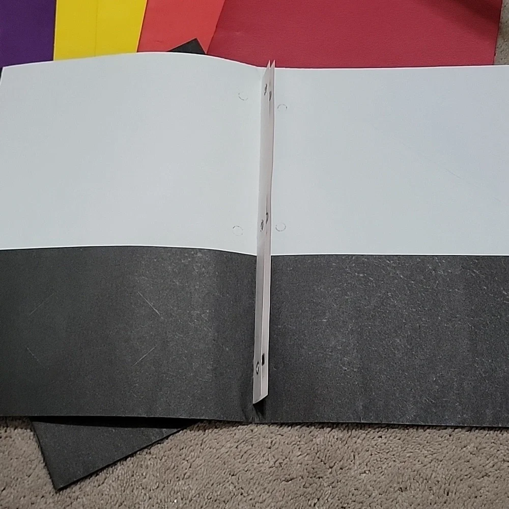 Source Unknown each binder