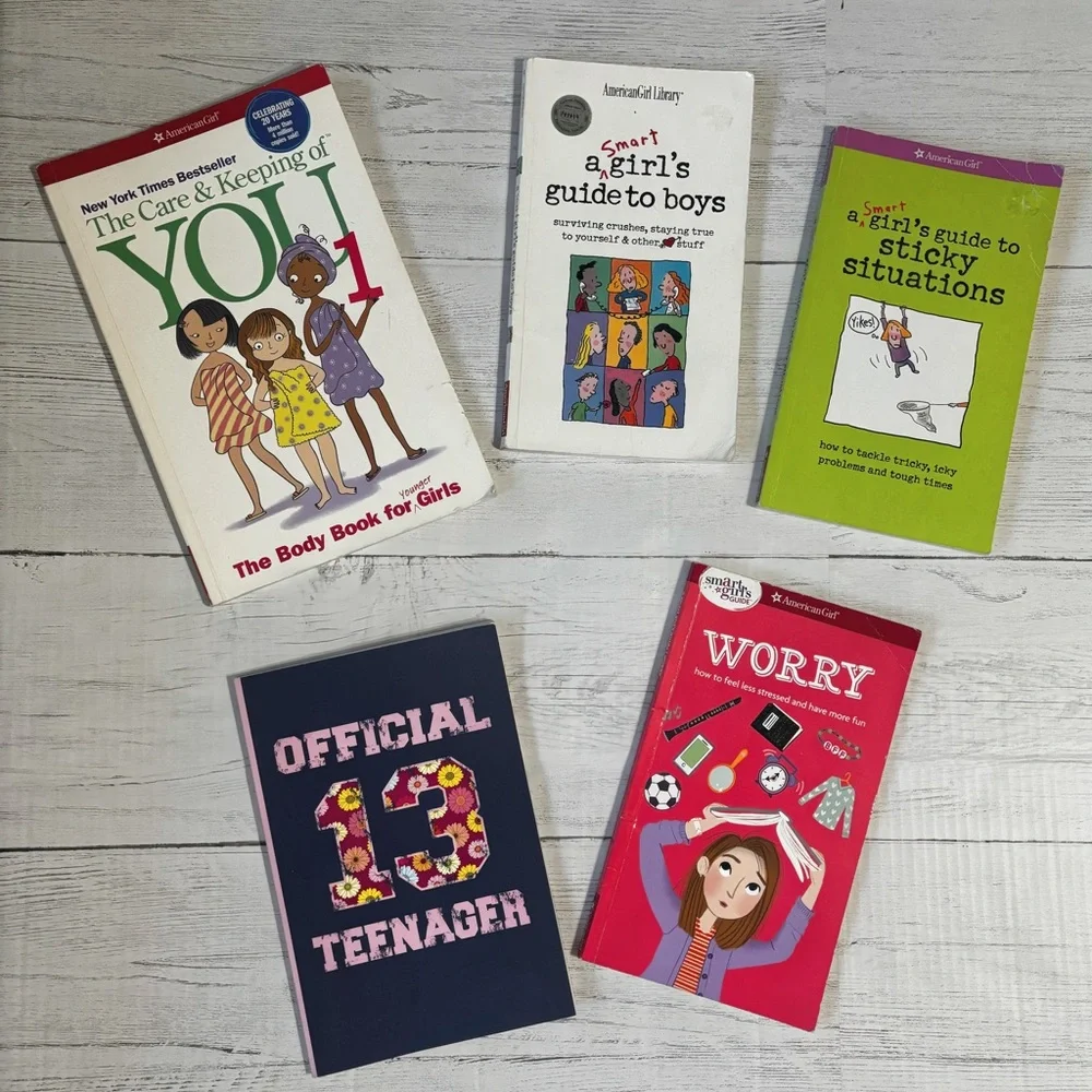 Girls Book Bundle Care & Keeping of You + Smart Girl Guides + Teen Book Set