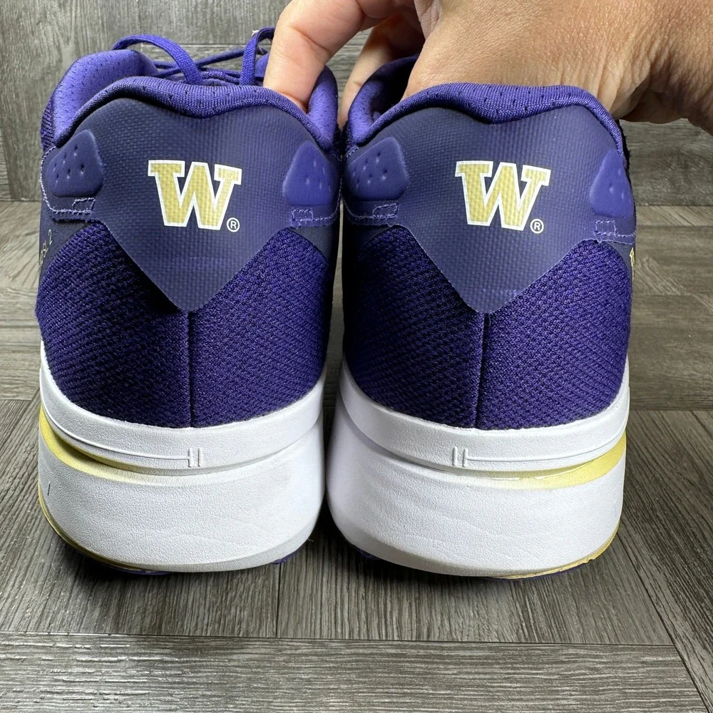 Adidas Adizero SL2 Running Shoes Mens 16 Washington Huskies Purple Gold NEW
