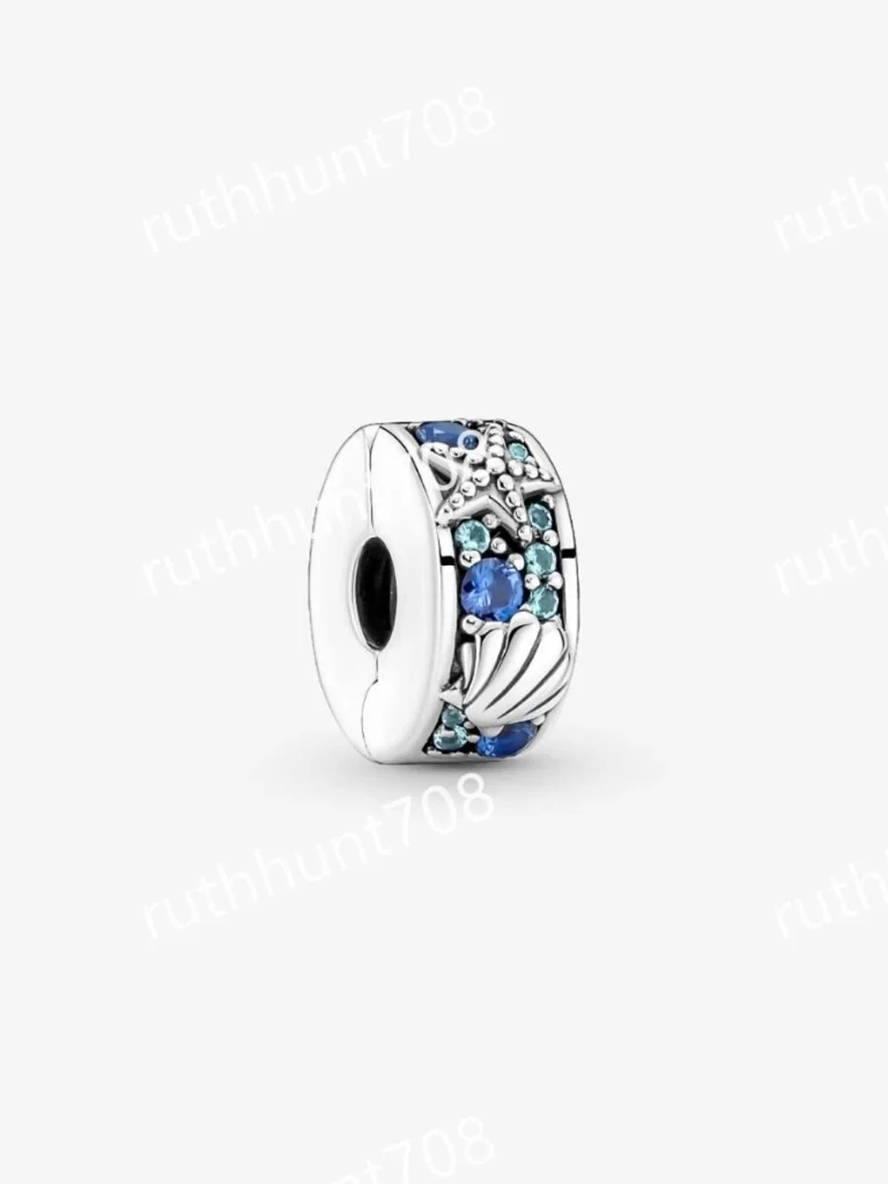 Pandora Tropical Starfish & Shell Clip Charm|Pendant