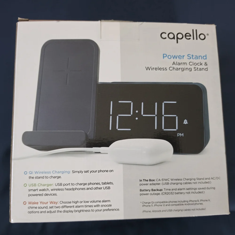Capello alarm convenient bedside