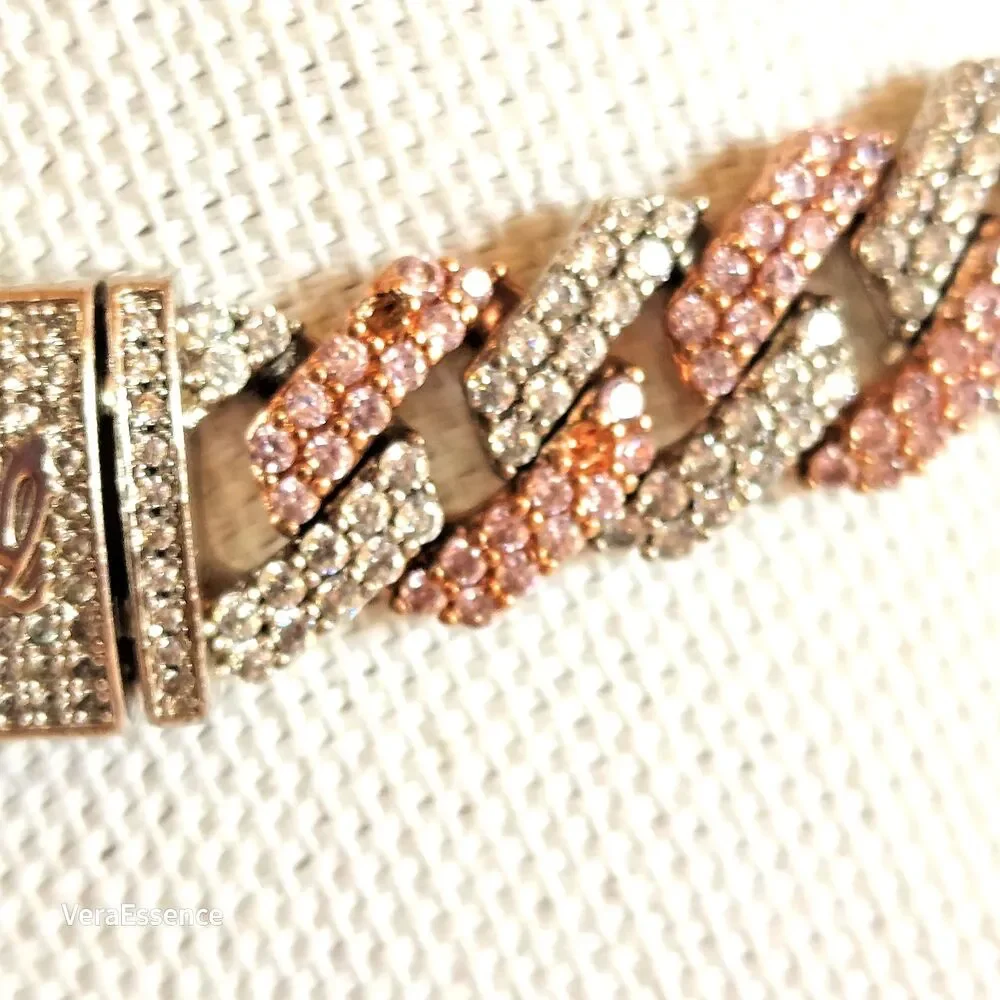 GLD snap pink cuban