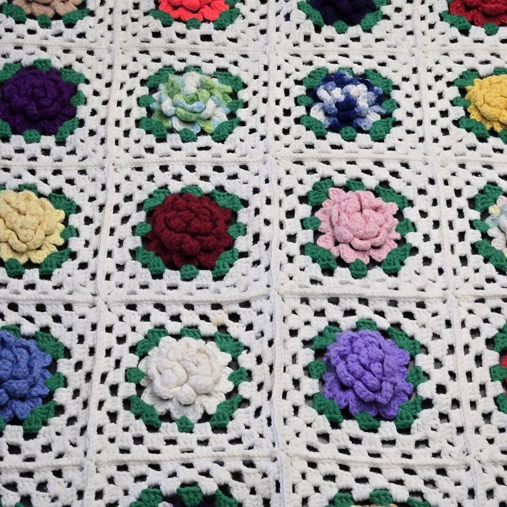 Handmade vintage crochet