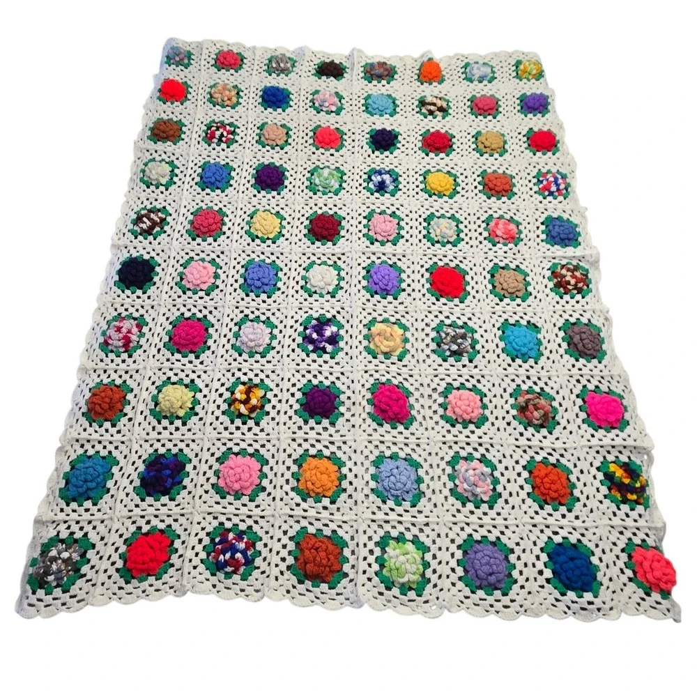 Handmade vintage crochet