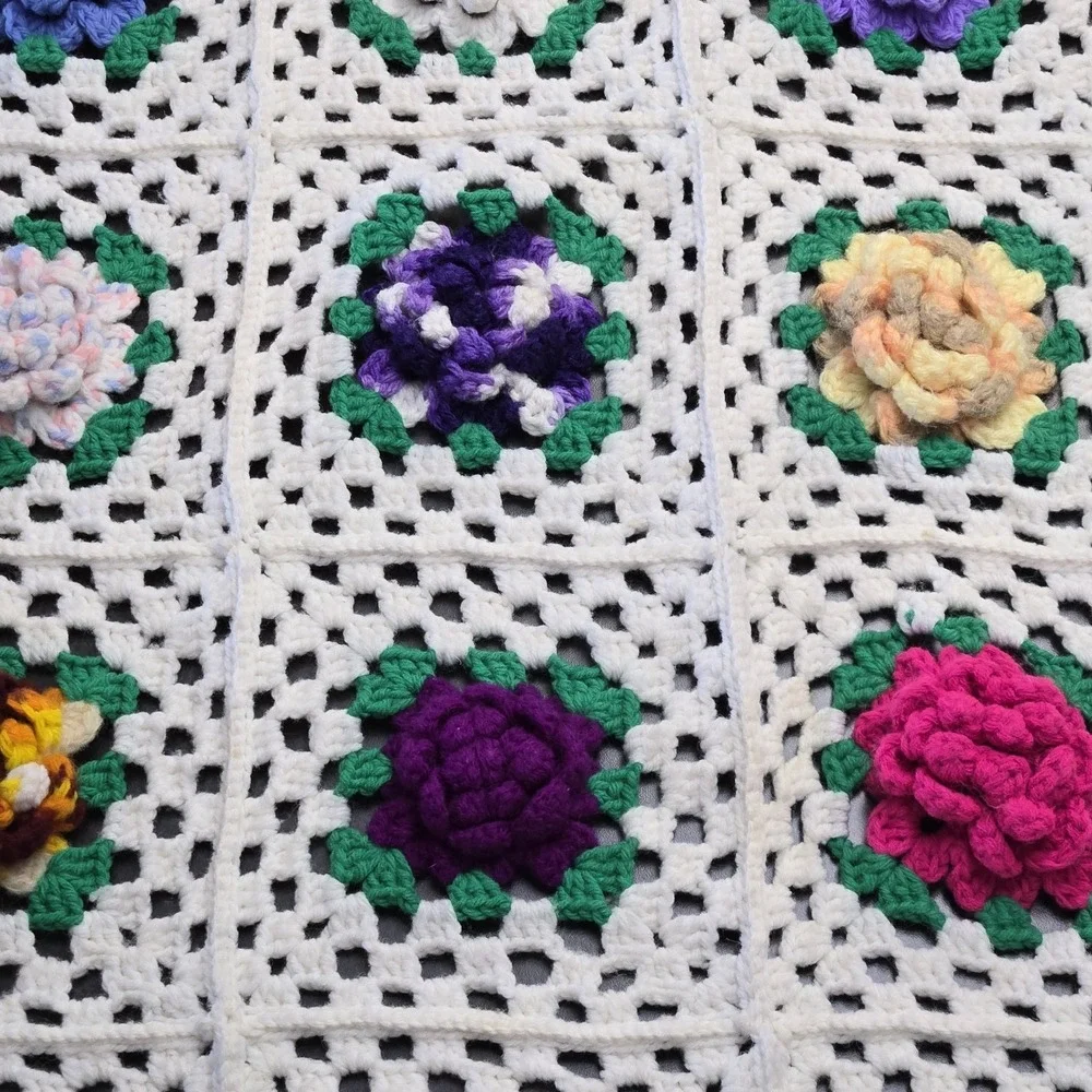 Handmade vintage crochet