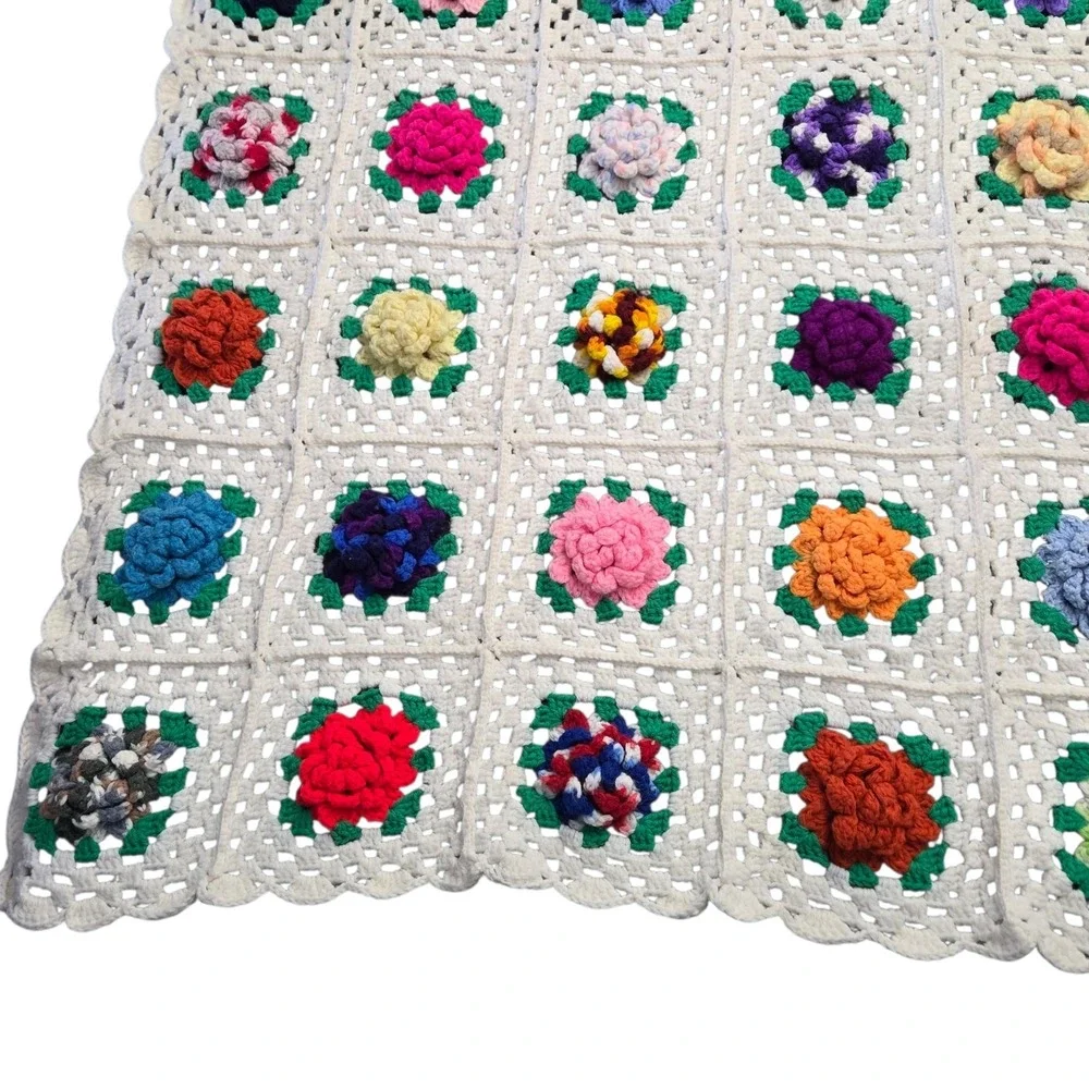Handmade vintage crochet