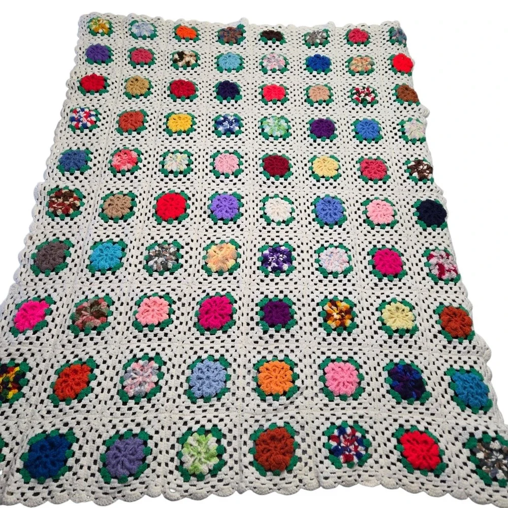 Handmade vintage crochet