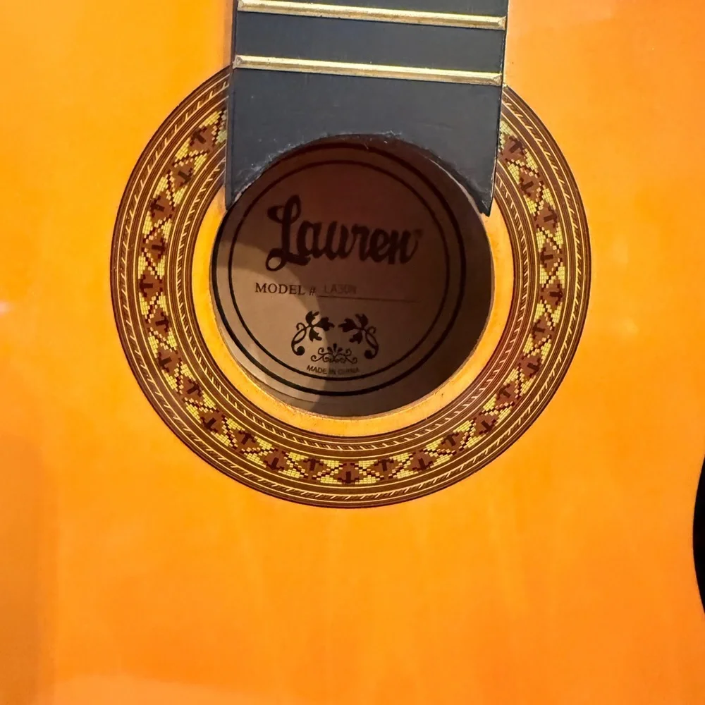 Lauren # LA30N 6 String Acoustic Guitar