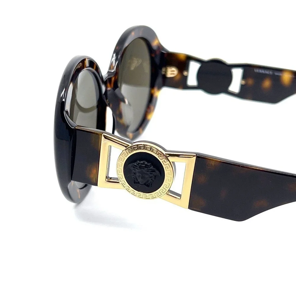 Versace material lens frame