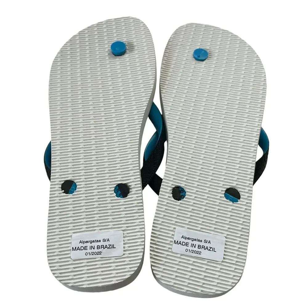 Havaianas Flip Flops Mens Size 9/10 Eur 43/44 Disney Mickey Mouse Pluto Slip On