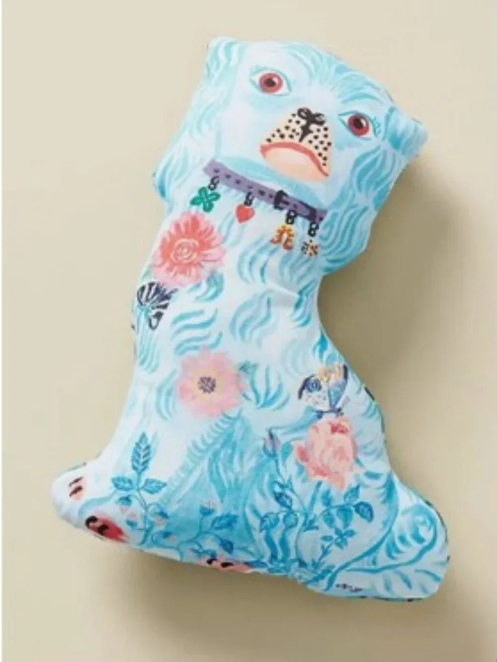 Anthropologie Nathalie Lete Plush Dog Doll - NWOT