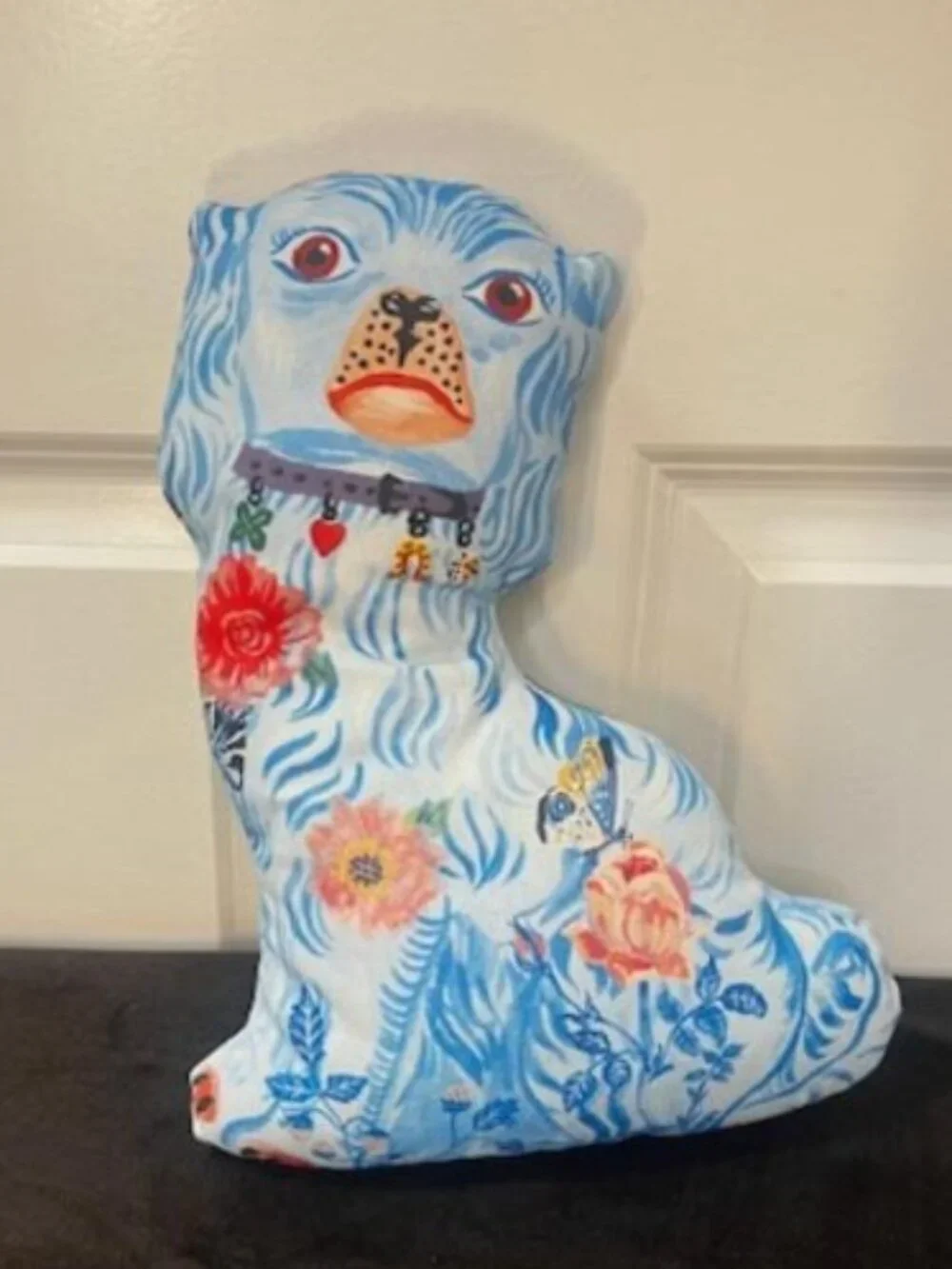 Anthropologie Nathalie Lete Plush Dog Doll - NWOT