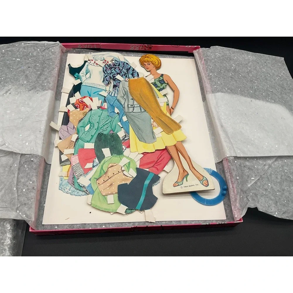 Mattel fashionwardrobe used punched