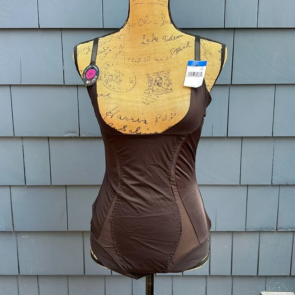 🖤🖤🖤 Maiden form, black,shaper NWT bodice XL stretch