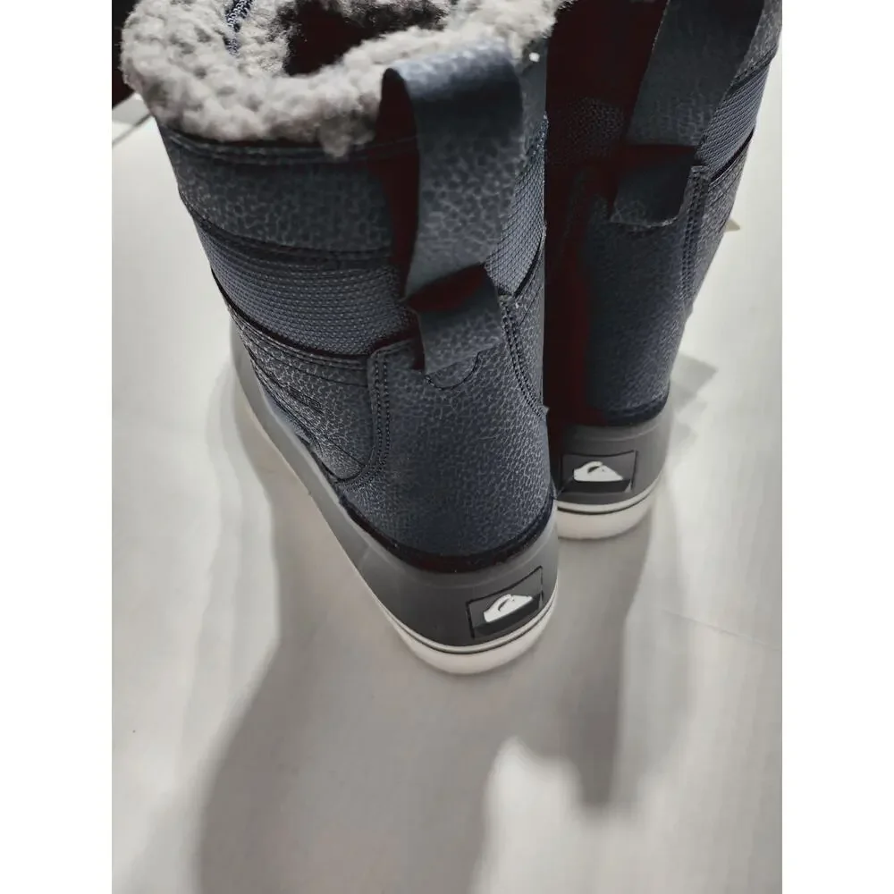 Men Sz 10 Quicksilver Winter Snow Boots Sub Zero Hi Multi Waterproof CQ10279M-DV