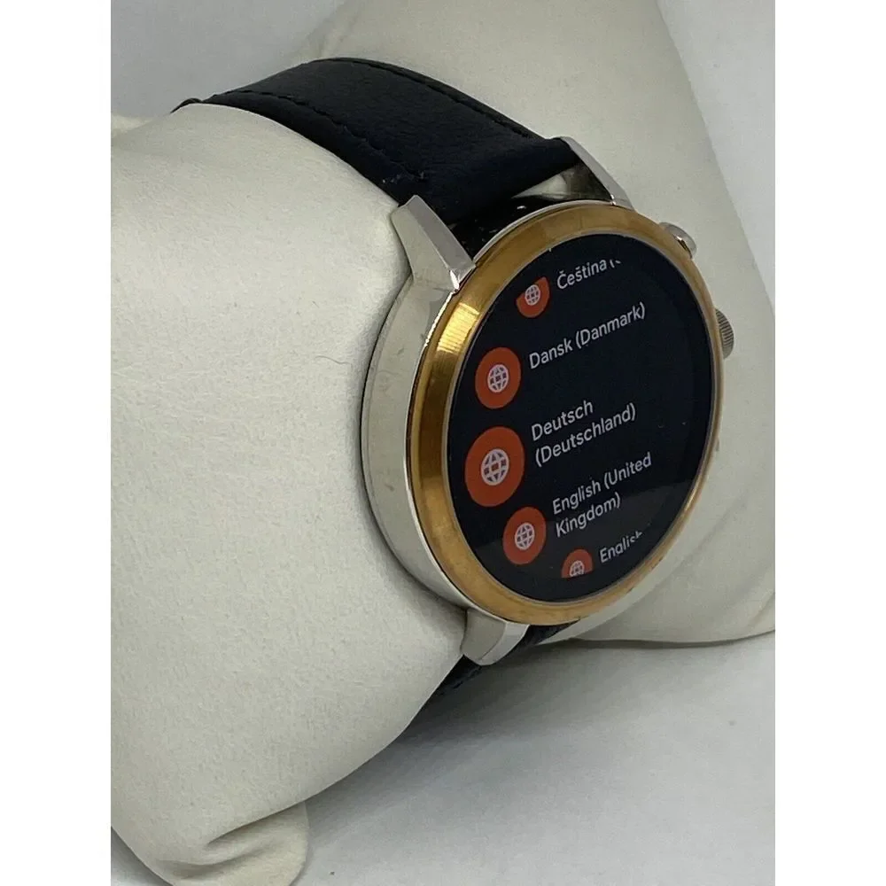 Fossil Gen 4 Authentic Digital Dial Smart Watch Custom Band FTW6016 DC102