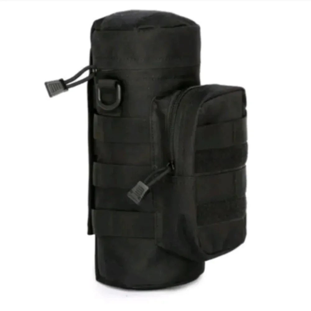 Military Water Bottle Pouch Holder Tactical Hiking Kettle Gear Molle Pack Bag US