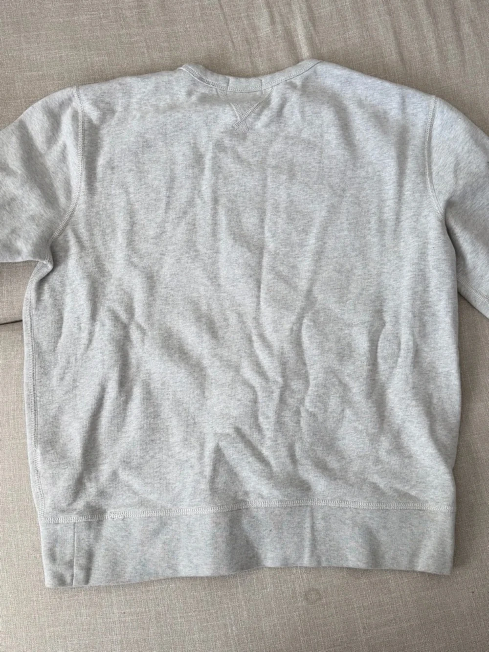 Polo Ralph Lauren Gray Crewneck Sweatshirt Spellout 1967 Logo