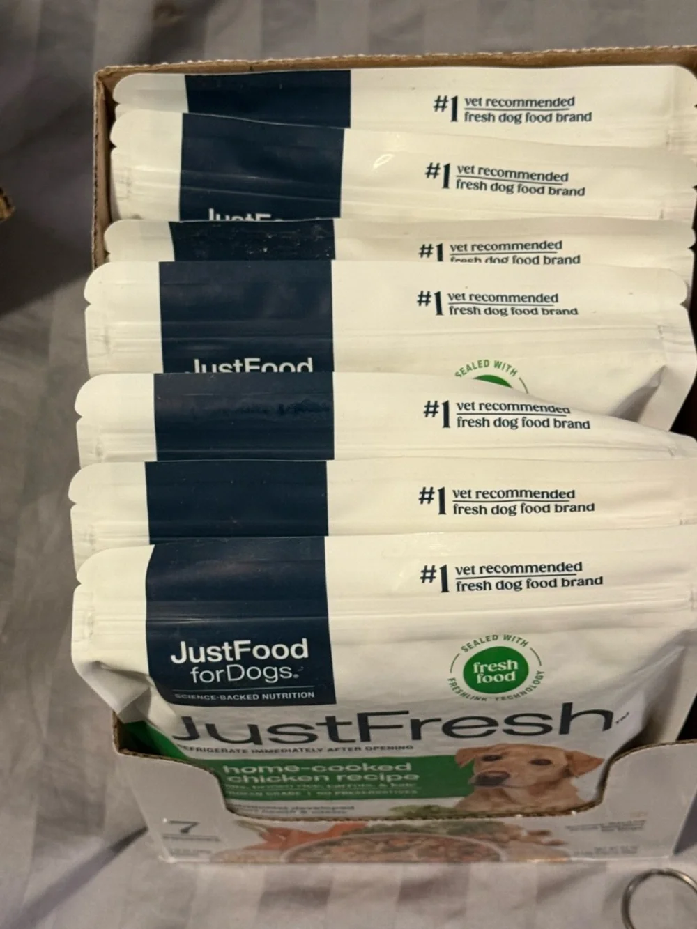 fresh branded cardboard