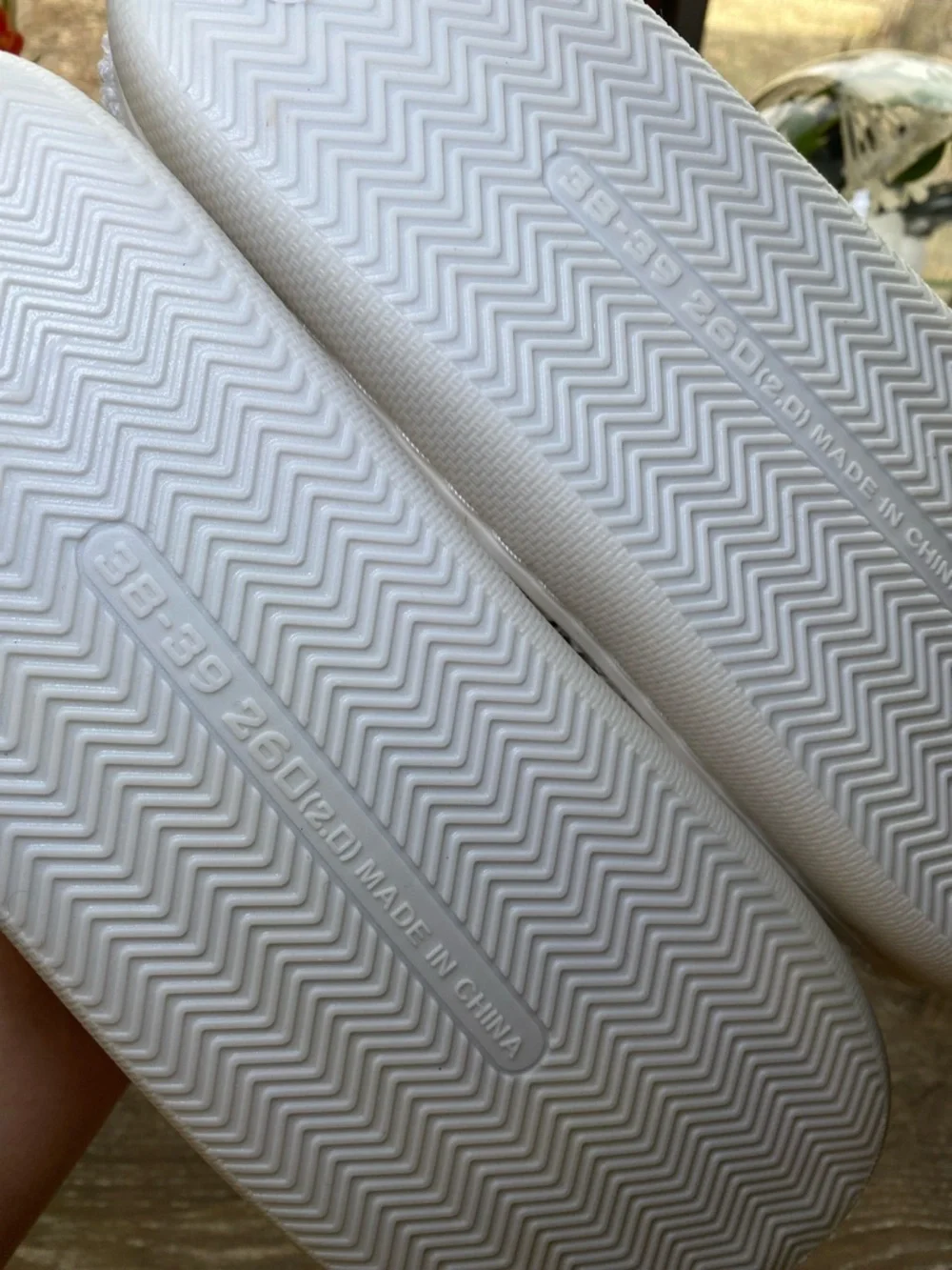 NEW White Santa Slippers with Pink Hat Accent