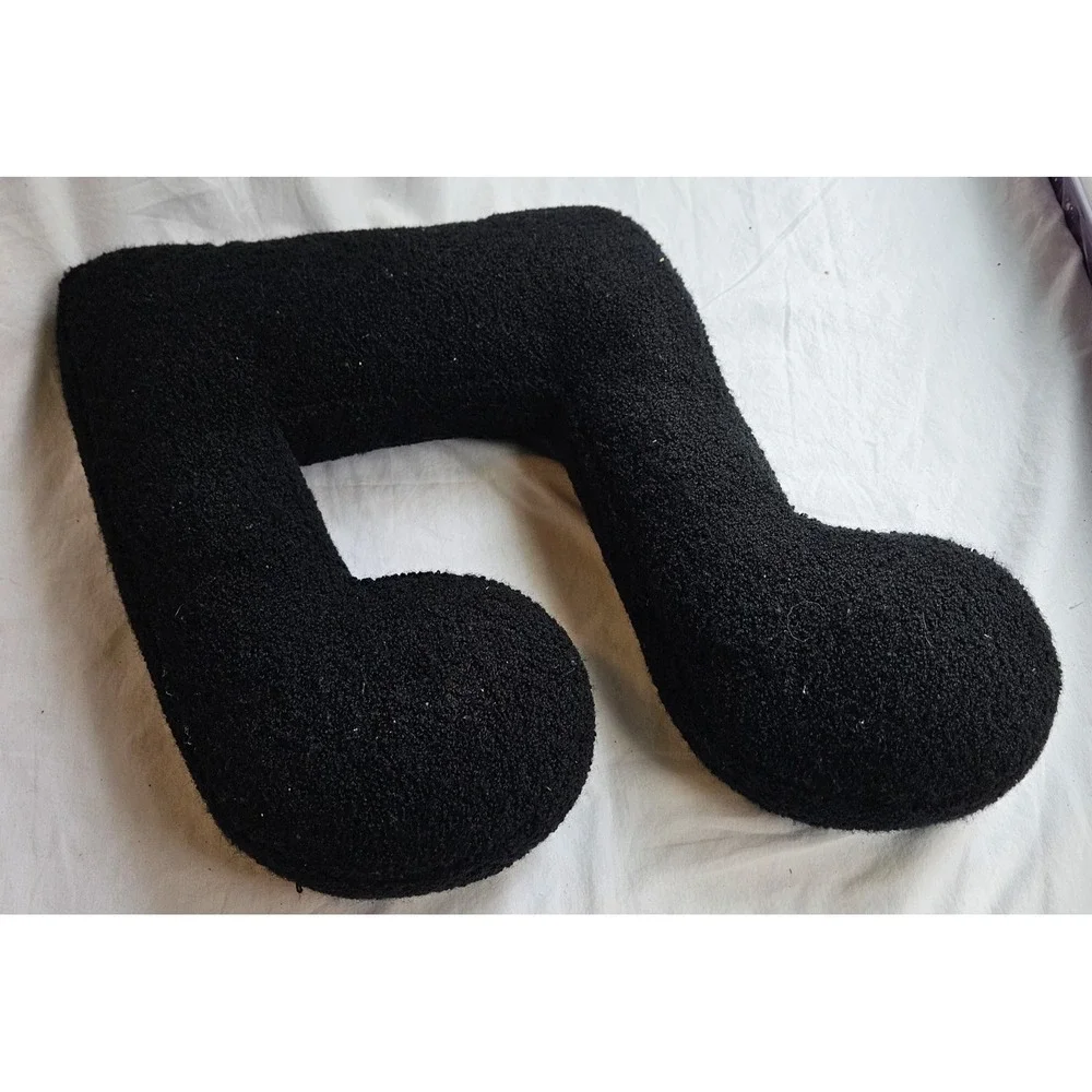 ZADORA Music Note Toss Pillow - Black