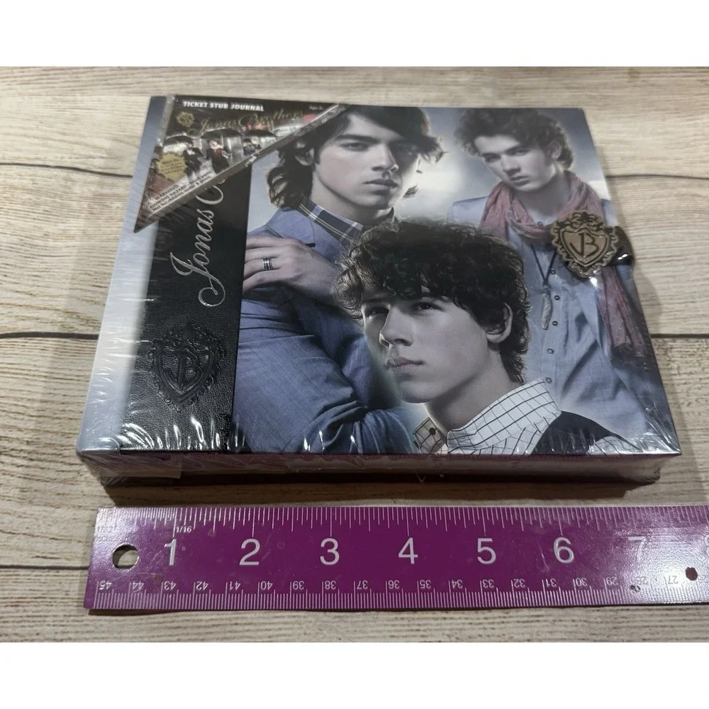 NEW Jonas Brothers Ticket Stub Journal Hardcover Book Y2K nostalgic nostalgia