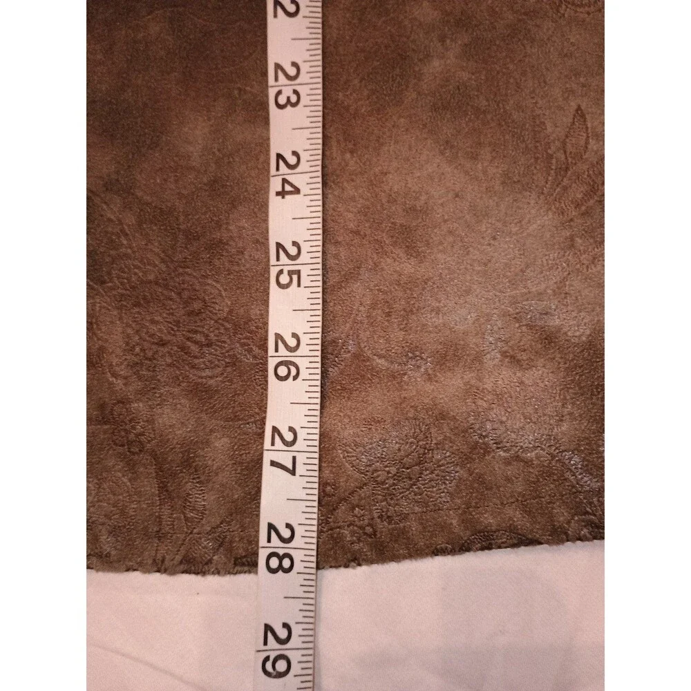 Christopher & Banks Size 4 brown floral skirt A line measurements in pics