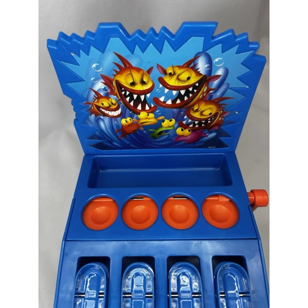 🐠Piranha panic game‎ Mattel 2008 Complete marble instructions fish