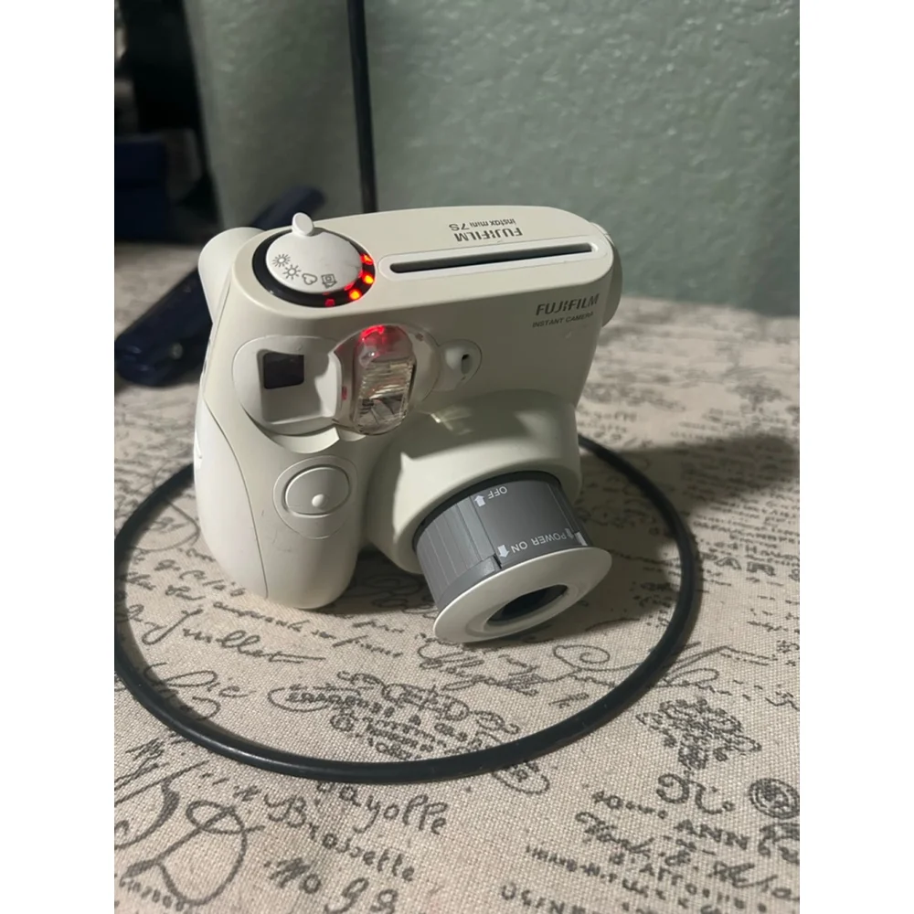Fujifilm Instax Mini 7S Instant Film Camera One Size White Gray