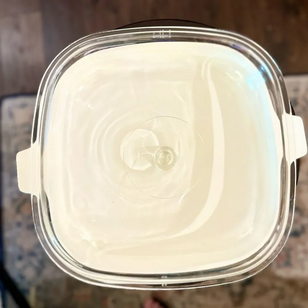Corningware vintage amber