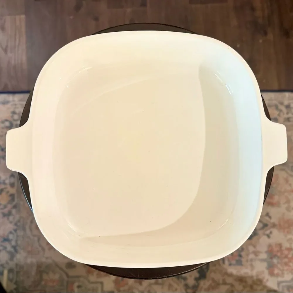 Corningware vintage amber