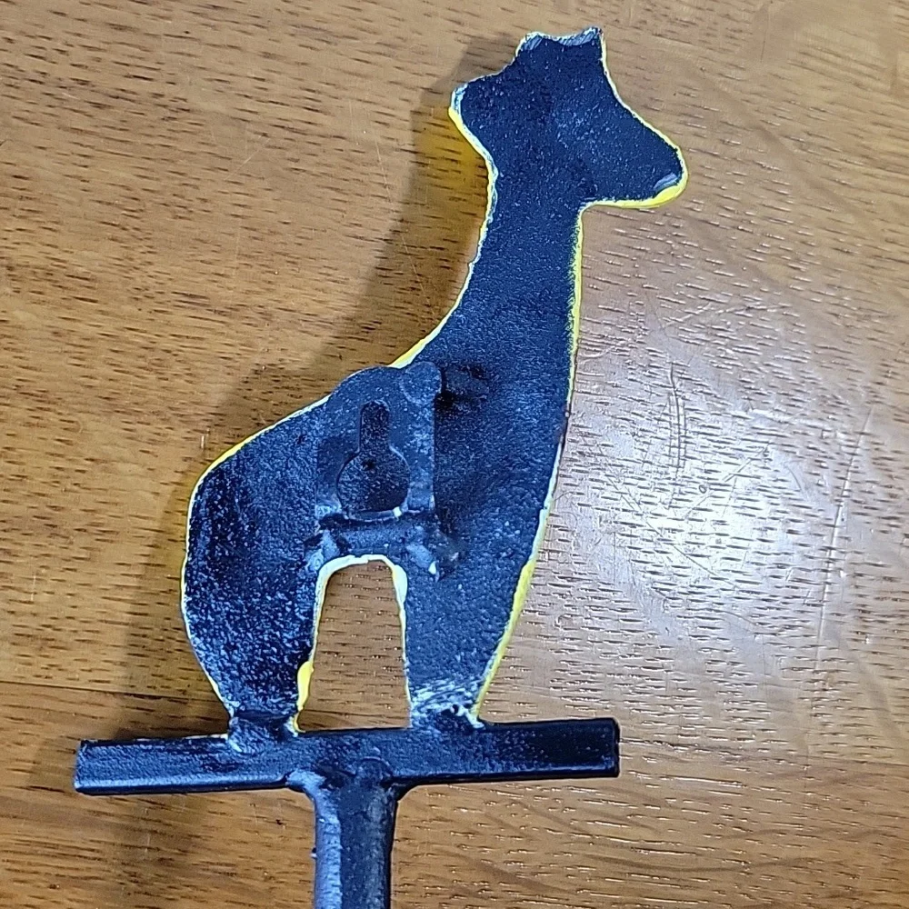Cast Iron Giraffe Wall Hook Key Coat Towel Purse Hanger