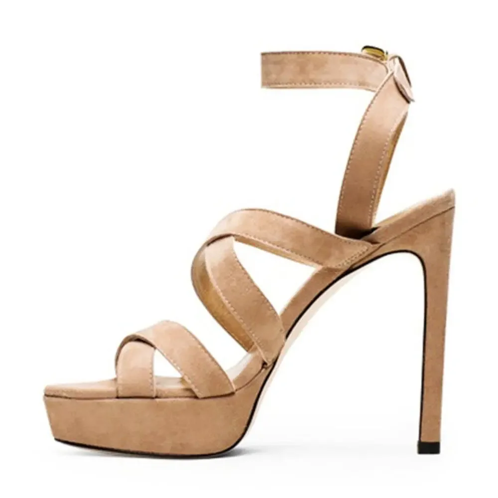 Stuart Weitzman NWOT‎ The Soundtrack Sandal Heel Stiletto Size 10 Suede