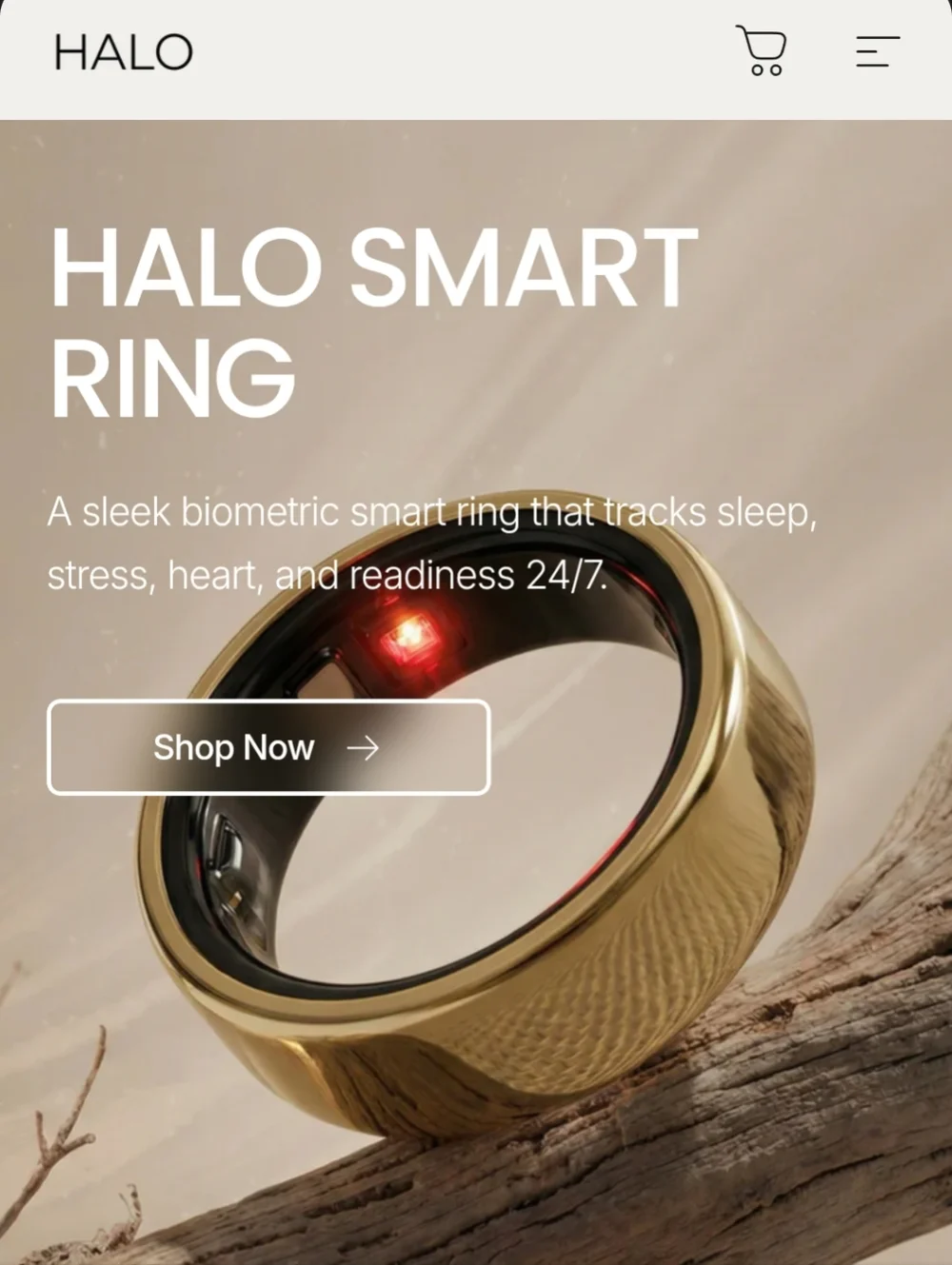 Halo never worn