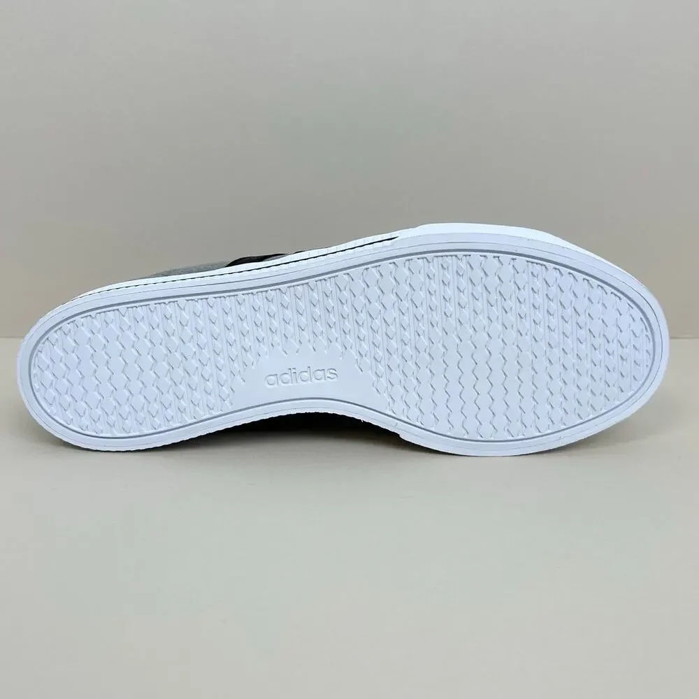 Adidas Men's Daily 3.0 Dove Grey Black Ortholite Insole Lace-Up Sneakers SIZE 11