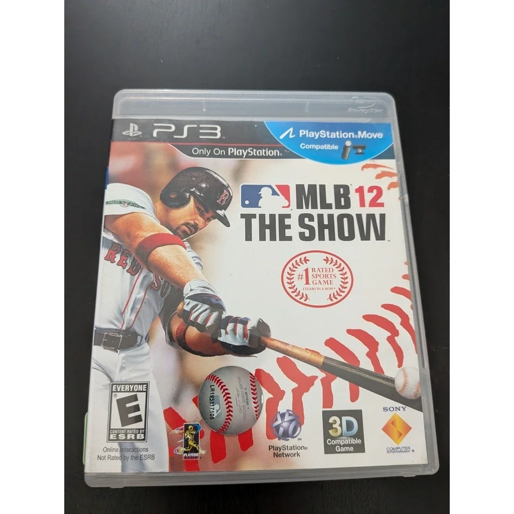 MLB 12: The Show (Sony PlayStation 3, 2012) PS3 Video Game Baseball Sports