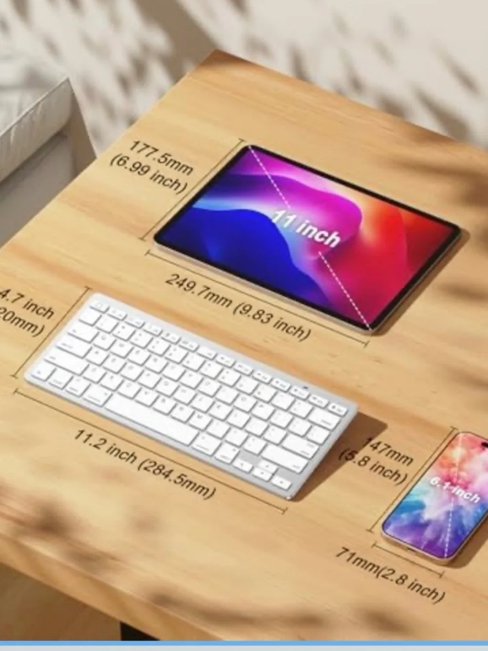 OMOTON silver wireless