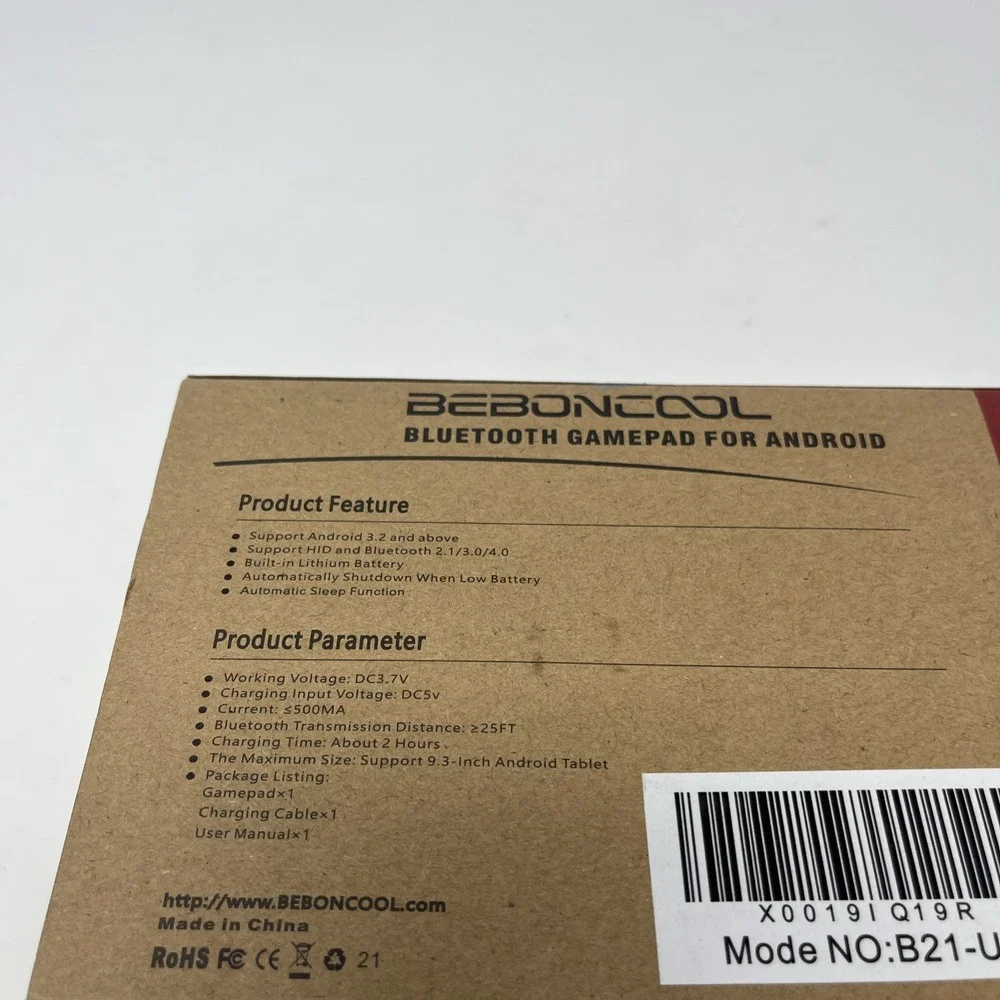 Beboncool box opened