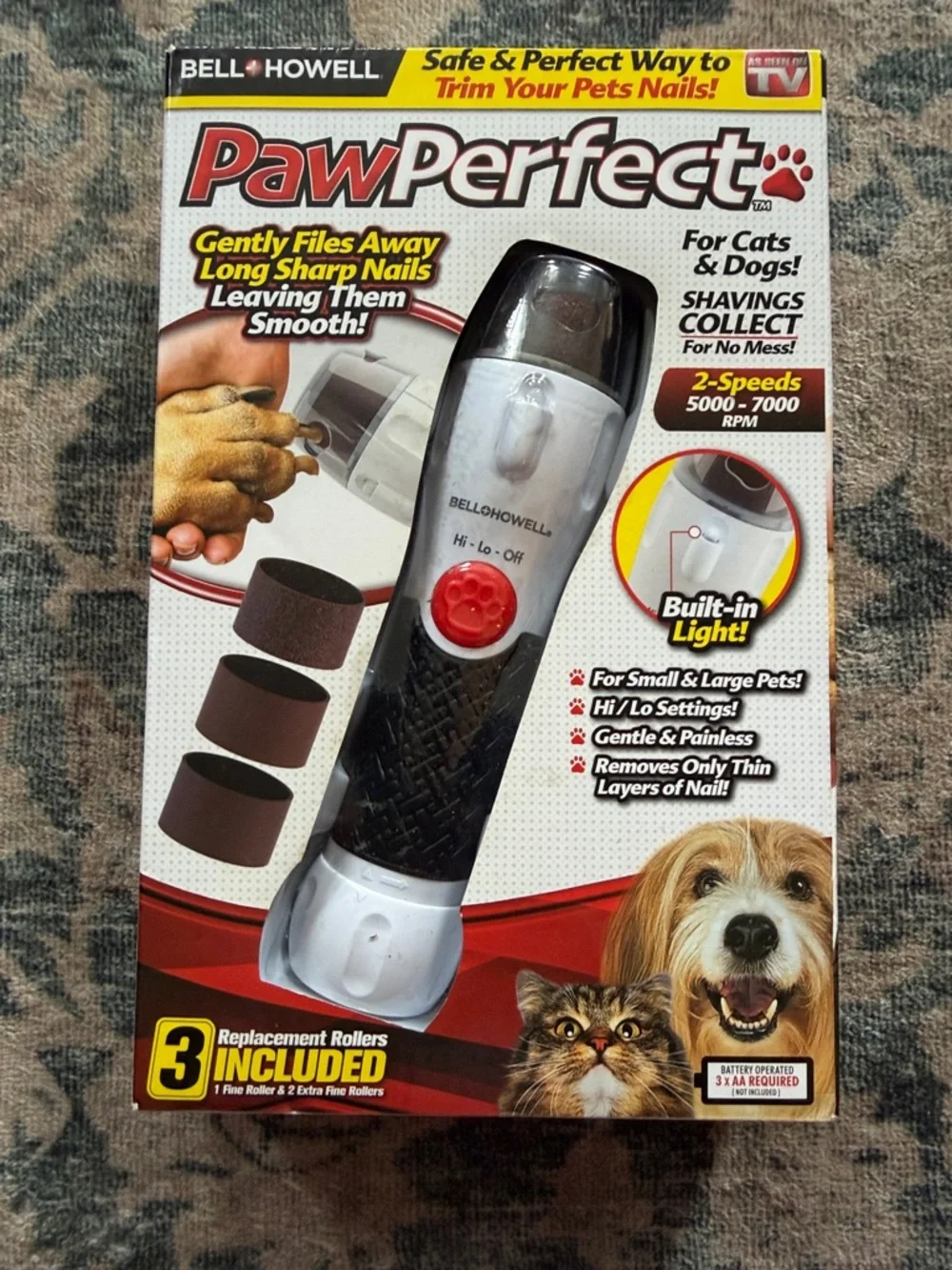 PawPerfect Pet Nail Grinder