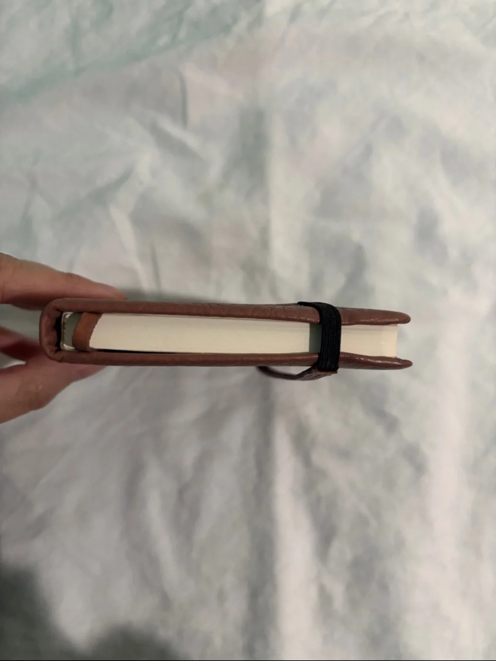 Mulberry leather notebook