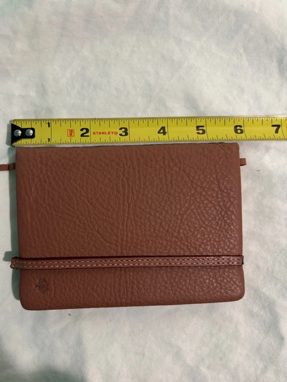 Mulberry leather notebook