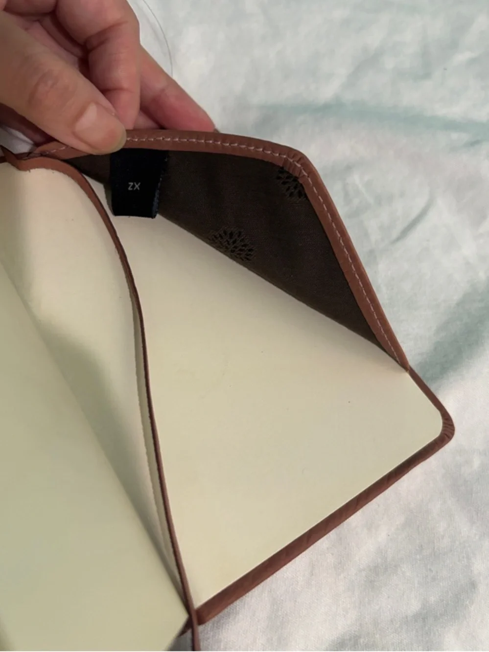 Mulberry leather notebook