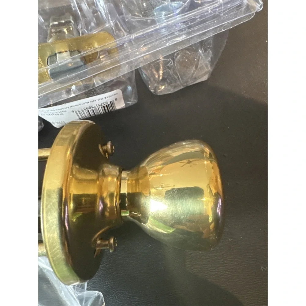 Kwikset Bed N Bath Privacy Lock Polished Brass 300t 3 Cp‎ V1