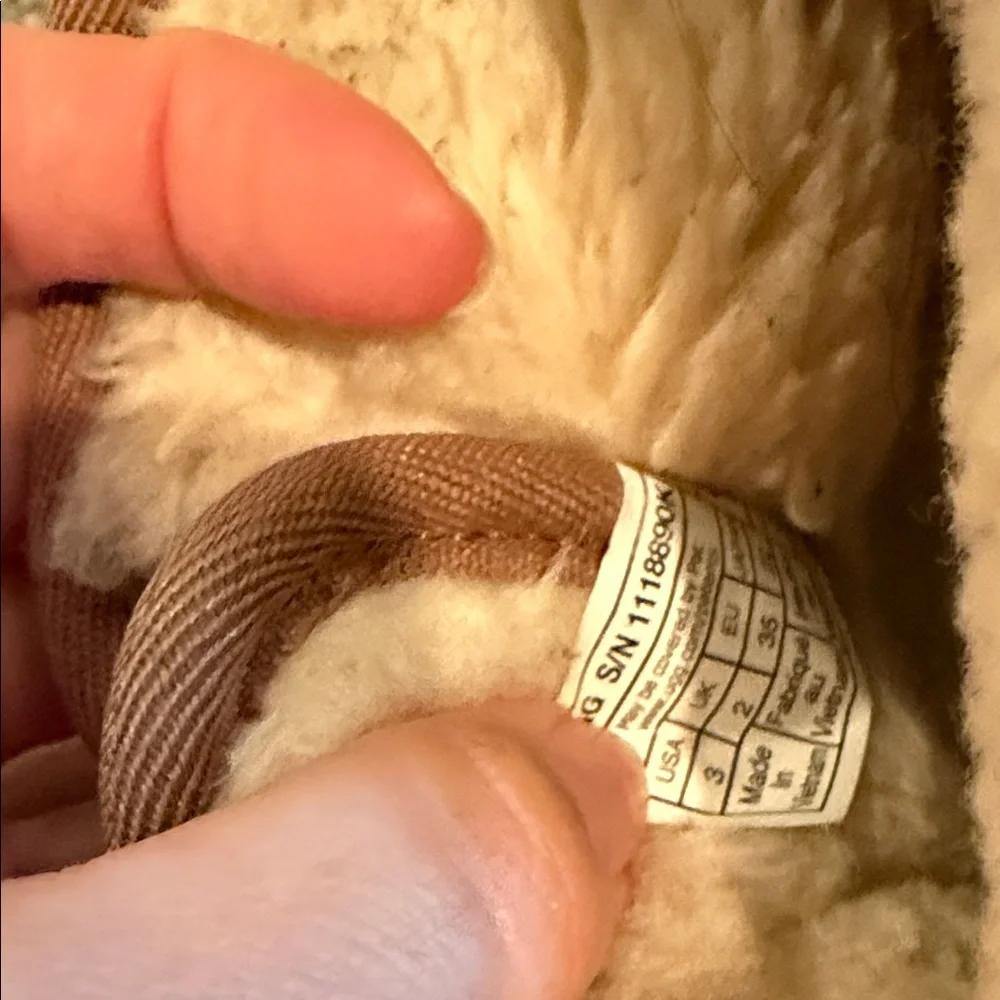 UGG soft suede